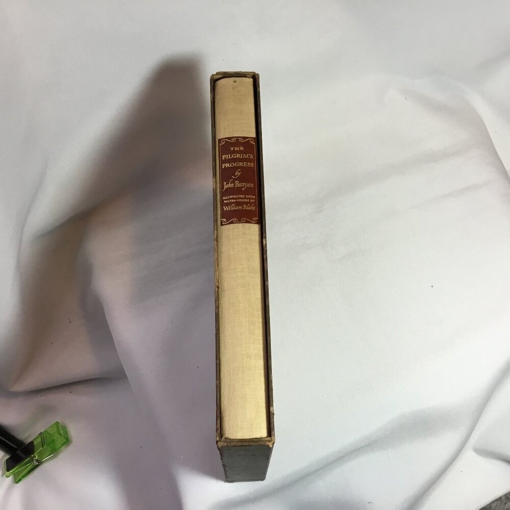The Pilgrim's Progress - John Bunyan - Heritage Press 1942 Slipcase